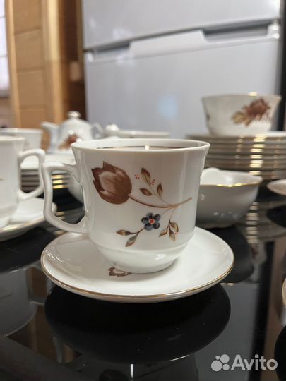 Чайно - кофейный сервиз 