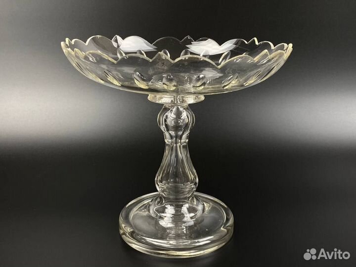 Антикварная ваза для фруктов Мальцов