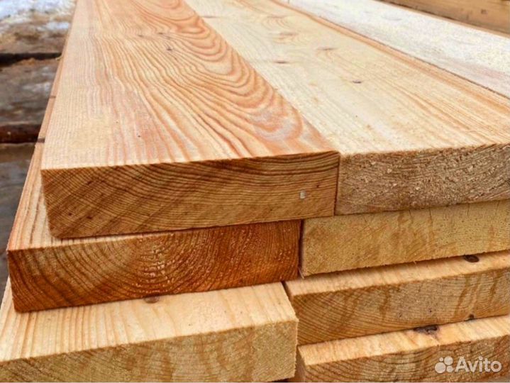 Доска сосна 50х150мм, натуральная, гост