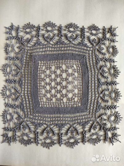 Салфетки вязанные крючком