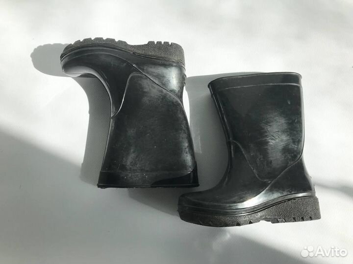 Сапоги резиновые для мальчика 23 размер