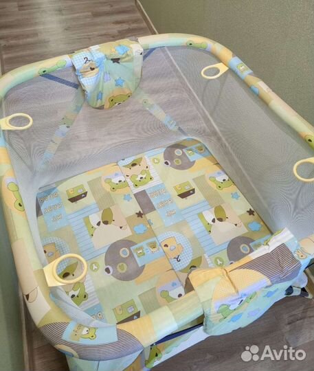 Манеж детский складной Globex