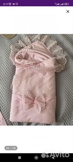 Конверт на выписку летний