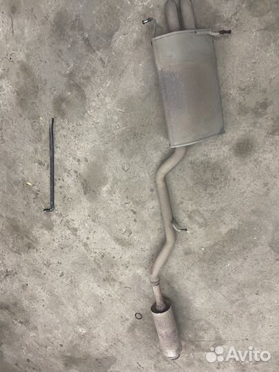 Глушитель mercedes benz w203