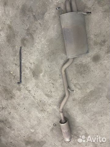 Глушитель mercedes benz w203