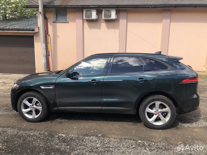 Jaguar F-Pace 2.0 AT, 2017, 116 800 км