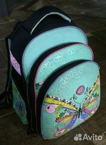 Рюкзак Hummingbird школьный бирюзовый