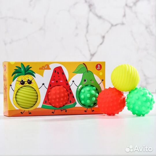 Набор развивающих мячиков 