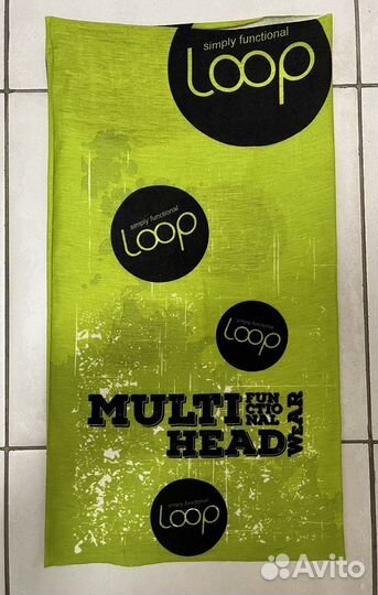 Спортивный шарфик баф