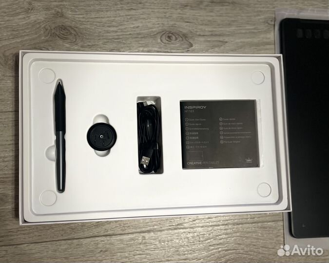 Графический планшет huion inspiroy H1161