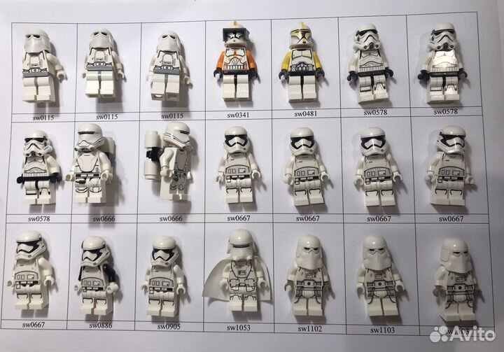 Минифигурки Lego Star Wars