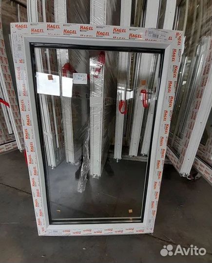 Пластиковое окно Новое, в2стекла Глухое