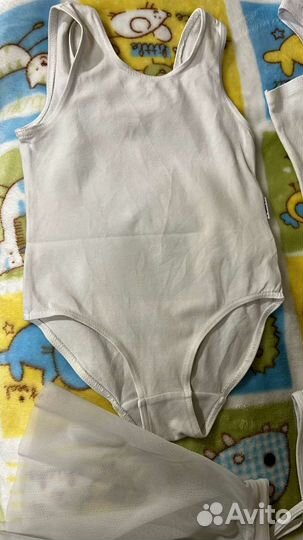 Купальник гимнастический для танцев,юбка,болер,116