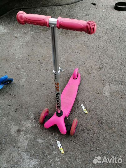 Самокат детский трехколесный