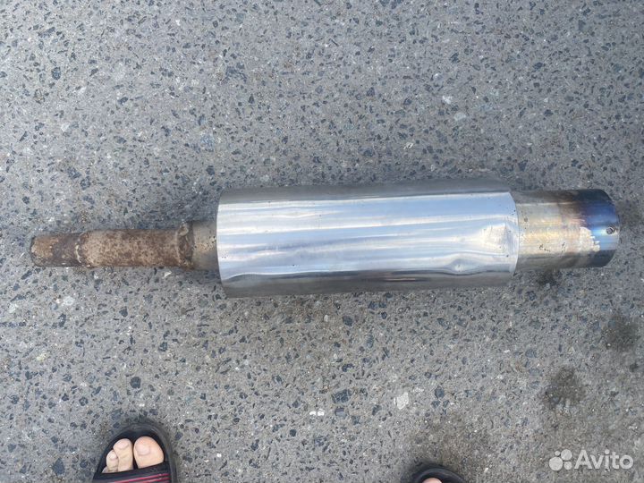 Банка глушителя прямоток