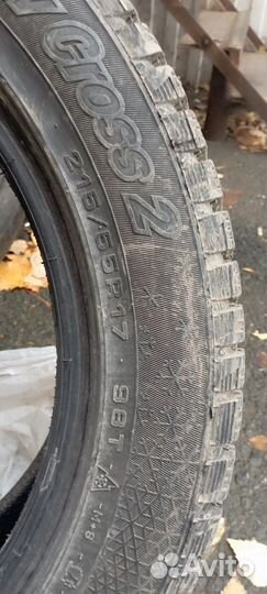 Cordiant Snow Cross 2 215/55 R17 и 215/55 R17 70G