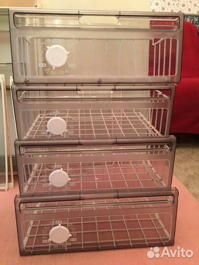 Полки и ящики для холодильника