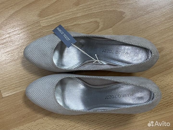 Туфли женские 38 размер бежевые