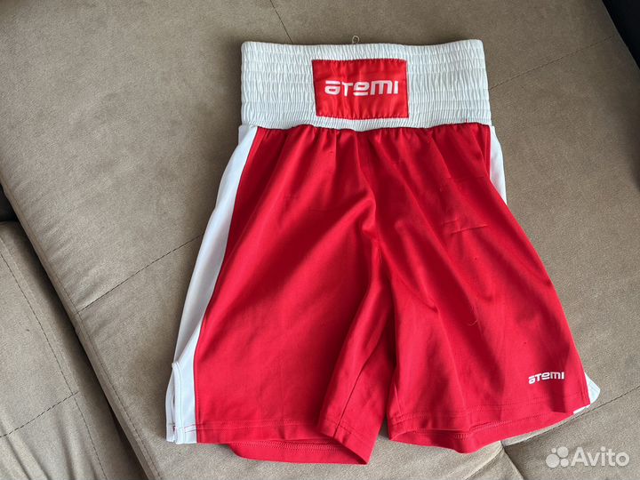 Боксерская форма детская красная