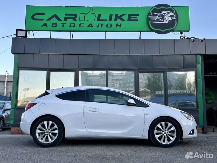 Opel Astra GTC 1.4 AT, 2013, 141 740 км