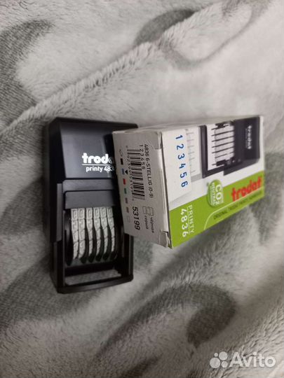 Нумератор Trodat, 3,8 мм, 6 разрядов, модель 4836