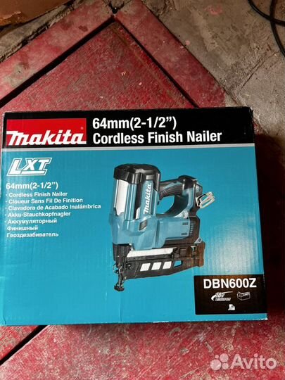 Нейлер Makita dbn600 16ga новый