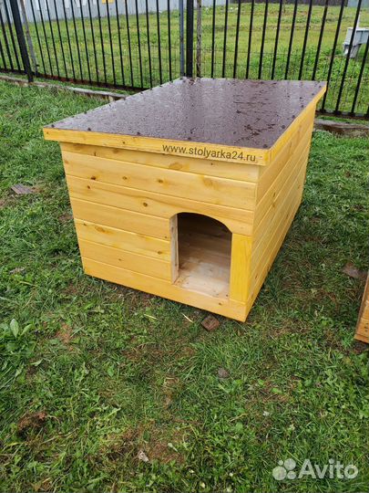 Утепленная собачья будка с доставкой / под заказ