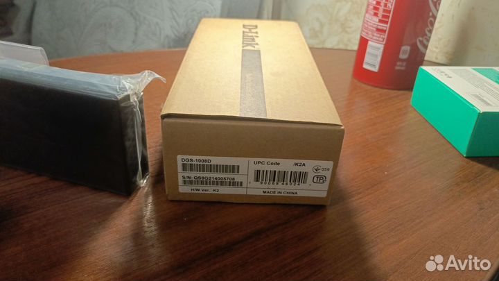 Коммутатор D-Link DGS-1008D 8x100