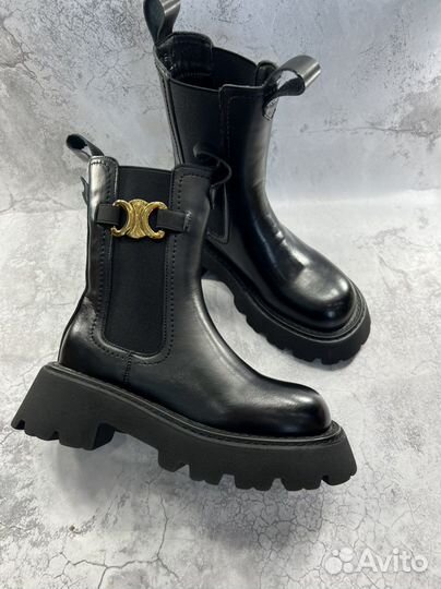 Ботинки женские натуральная кожа