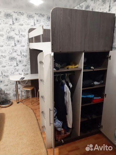 Детская кровать чердак