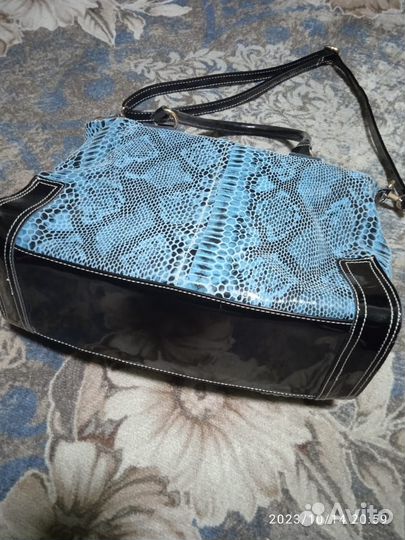 Натуральная кожаная сумка А4 Palio