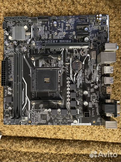 Материнская плата asus prime a320m-k