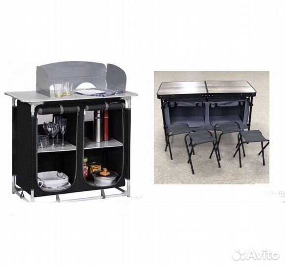 Туристические кухонные наборы 2шт