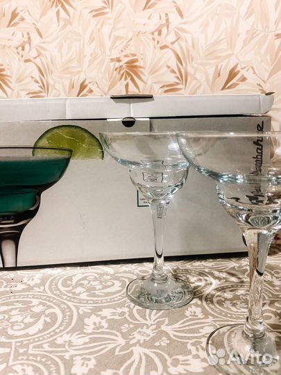 Набор бокалов для мартини, мартинки