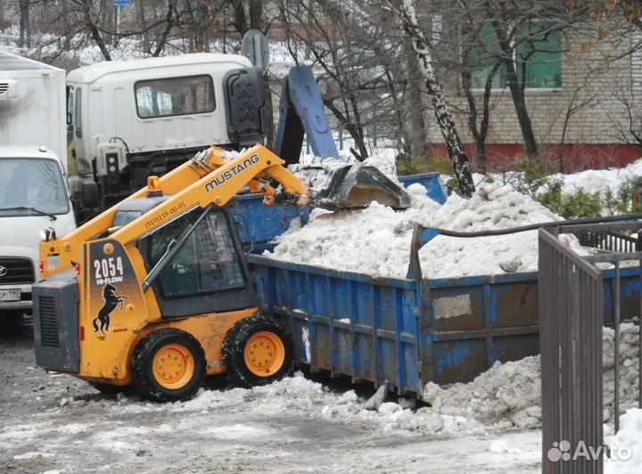 Вывоз мусора и снега