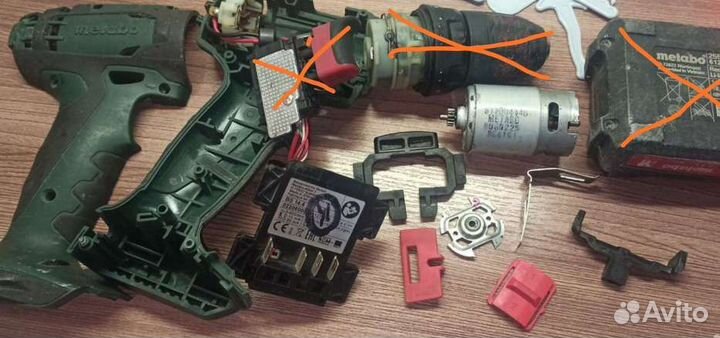 Актуально Шуруповёрт metabo bs 14 4 на запчасти