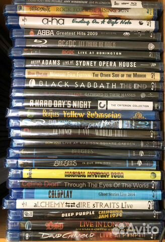 Музыка на блюрей