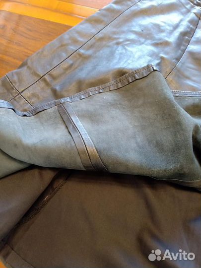 Кожаная юбка