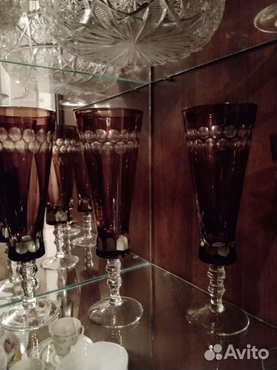 Бокалы марганцевые