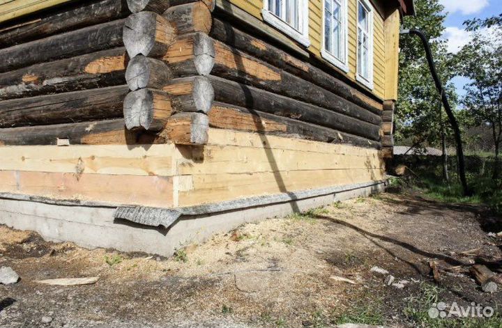 Подъём ремонт дачных домов, бань