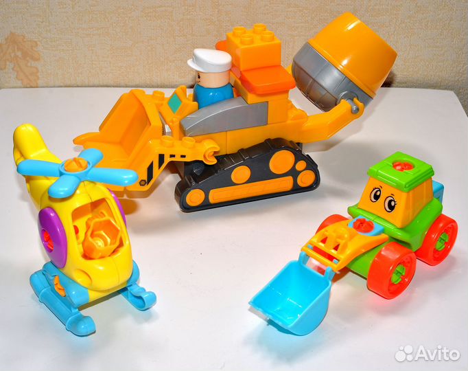 Lego duplo, дупло - животные, мега блокс - машина