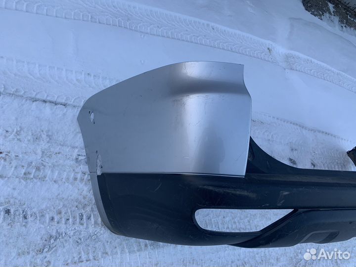 Mitsubishi pajero sport 2 (08-13) задний бампер