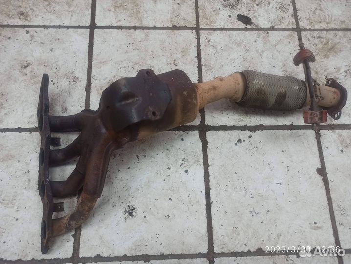 Коллектор выпускной катализатор ford focus 2