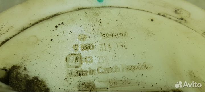 Насос топливный Opel Astra H 1.6 Z16XER