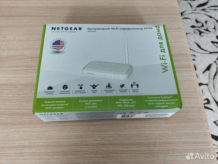 Wi-Fi роутер Netgear N-150 JNR 1010