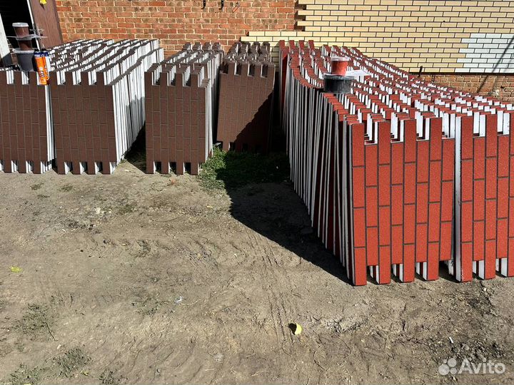 Фасадные термопанели под кирпич. Рассрочка