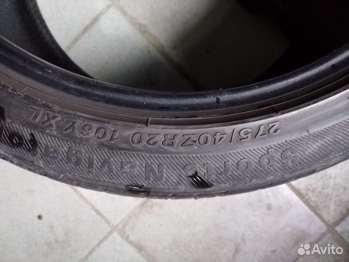 Michelin Latitude Sport 3 275/40 R20 и 315/35 R20 106V