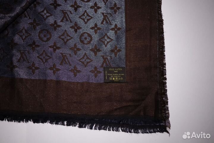 Шарф платок палантин Luis Vuitton оригинал 150см