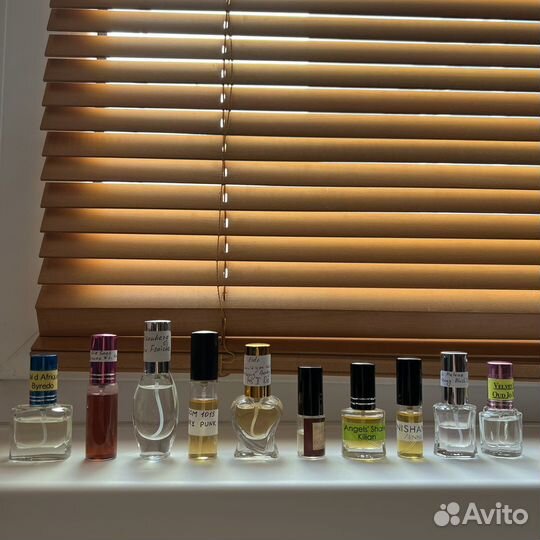 Отливанты нишевой парфюмерии