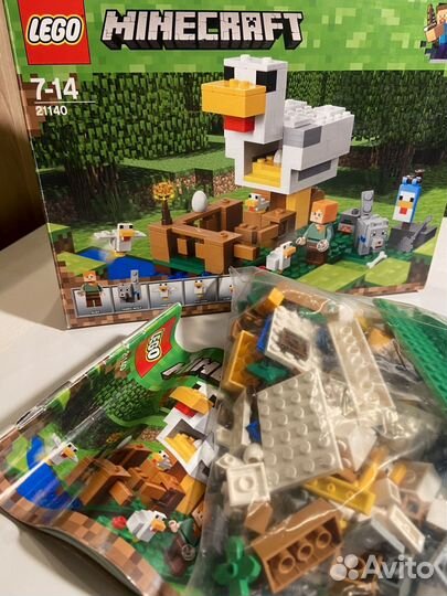 Lego Minecraft 21140 Курятник